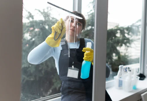 Nettoyage de vitres intérieures et extérieures à Saint-Denis-d'Orques